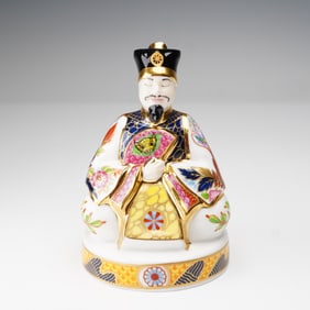 Royal Worcester Porcelain Candle Snuffer, Emperor