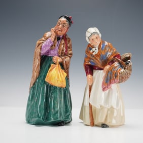 2pc Royal Doulton Figurines, Bridget HN2070 and Grandma HN2052