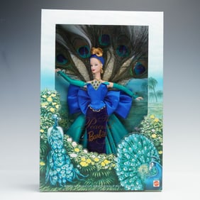 Mattel Barbie Collectible, The Peacock Barbie Doll