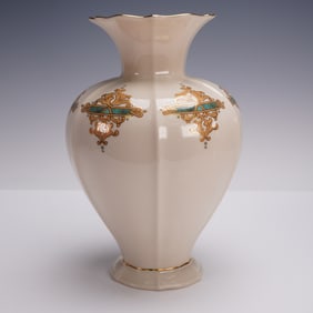 Lenox Porcelain Vase, Catalan Collection