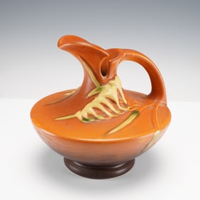 Roseville Pottery Pitcher, Freesia