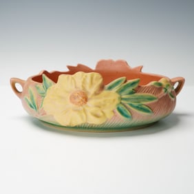 Roseville Pottery Bowl, Peony
