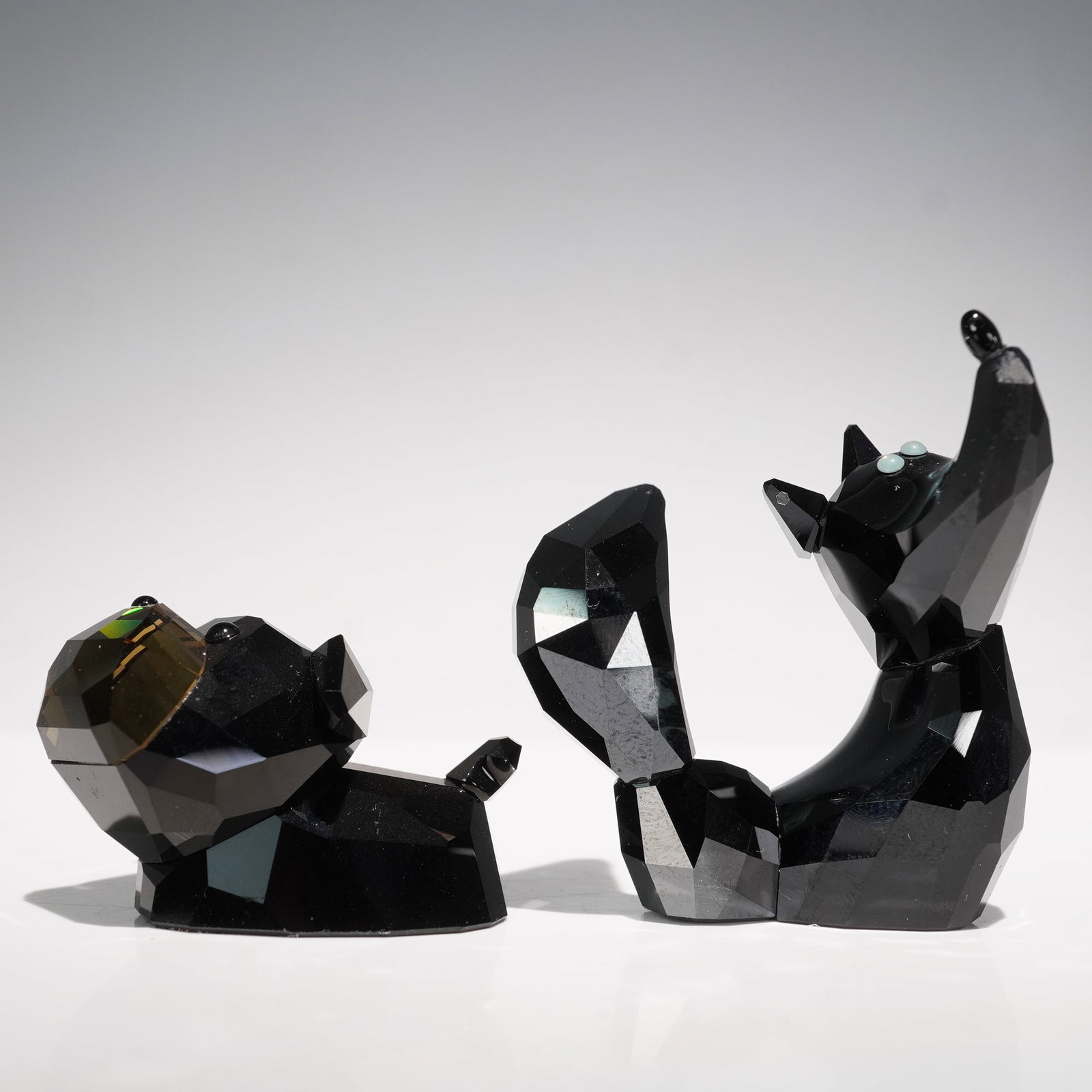 2pc Swarovski Crystal Lovlots Figurines, Tomasino and Max (1 of 4)