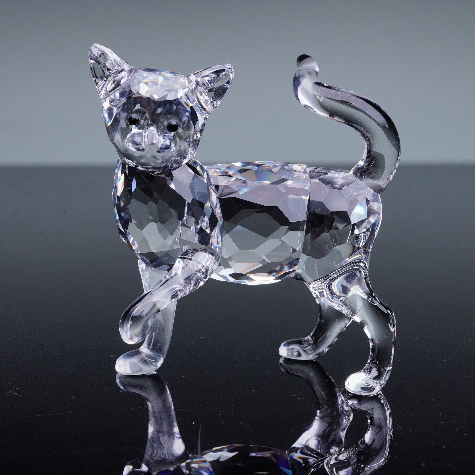 Swarovski Crystal Cat Mother Standing Figurine (1 of 6)