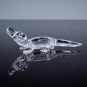 Swarovski Crystal Figurine 221629 Alligator