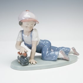 Lladro Porcelain Figurine, All Aboard 1007619