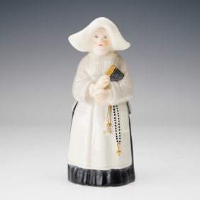 Royal Worcester Bone China Candle Snuffer, The Abbess