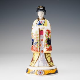 Royal Worcester Porcelain Candle Snuffer, Empress