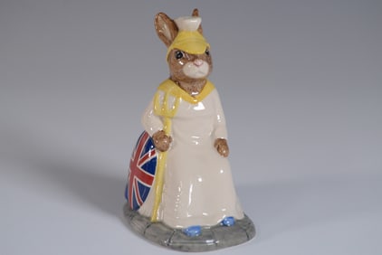Royal Doulton Bunnykins Figurine, Britannia DB219