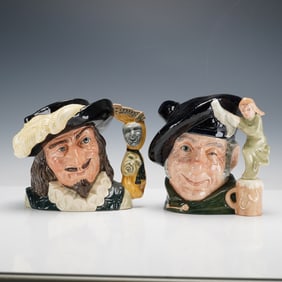 2pc Royal Doulton Large Character Jugs, Tam O'Shanter & Scaramouche