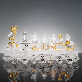 25pc Crystal Figurine Collection