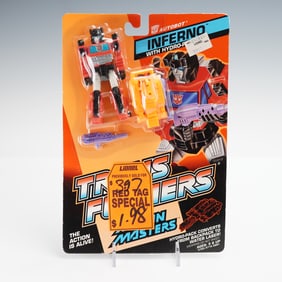 Transformers Action Masters Figurine, Inferno with Hydro-Pack