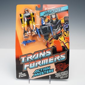 Transformers Autobot Action Masters Jackpot with Sights Toy Figure
