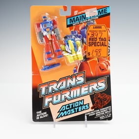 Transformers Autobot Action Masters Mainframe with Push-Button Toy Figure