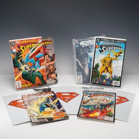 15pc Issues of DC Modern Age Superman Comic Books