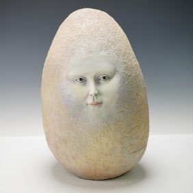Sergio Bustamante Limited Edition Ceramic Sculpture, Signed and Numbered