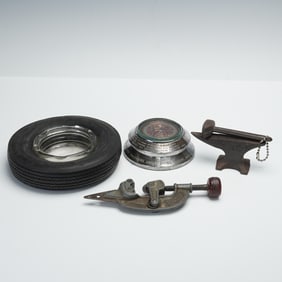 4pc Industrial and Promotional Desk and Tool Accessories