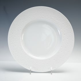 Bernardaud Porcelain Dinner Plate, Ecume White