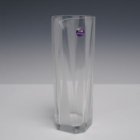 Aderia Glass Japan Faceted Martini Pitcher