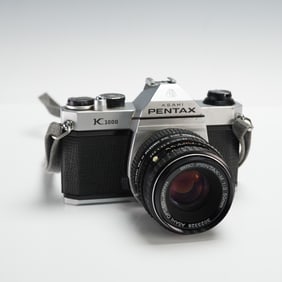 Asahi Pentax K1000 35mm Film Camera with 50mm Lens
