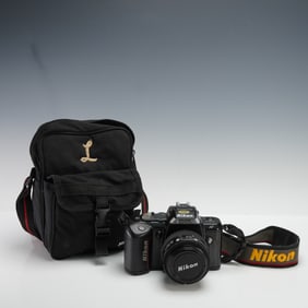 2pc Nikon N4004 AF 35mm SLR Camera with 35-70mm Lens + Carrying Case