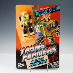 Transformers Action Masters Figurine Autobot Bumblebee with Heli-Pack
