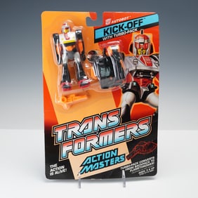 Transformers Autobot Action Masters Kick-Off with Turbo-Pack Toy Figure