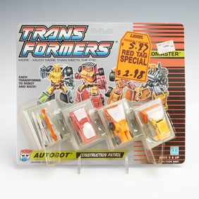 Transformers G1 Autobot Construction Patrol Micromaster Set
