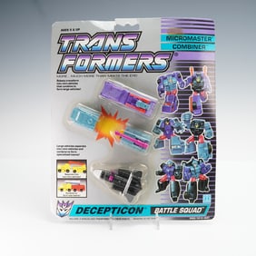 Transformers G1 Decepticon Battle Squad Micromaster Combiner Set