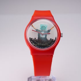 20th Century Fox Jumpin' Jack Flash Movie Collectable Red Wristwatch