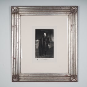 Daniel Huntington (Aft.) Engraving, Portrait of President Chester A. Arthur