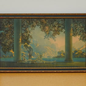 Maxfield Parrish, Chromolithograph on Paper, Daybreak, The House of Art NY