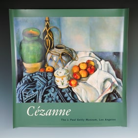 Paul Cezanne Exhibition Poster The J. Paul Getty Museum