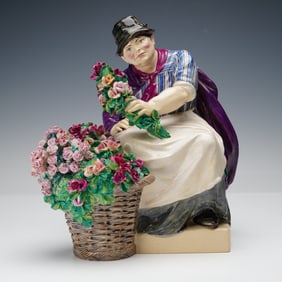 Charles Vyse Colorway Ceramic Figurine, The Piccadilly Rose Woman