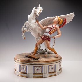 Royal Doulton Prototype Sculpture, The Taming of Pegasus HN5055