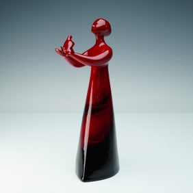 Royal Doulton Flambe Prototype Figurine, Peace