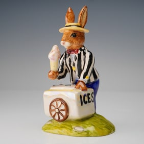 Royal Doulton Prototype Colorway Bunnykins, Ice Cream