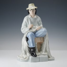 Royal Doulton Unreleased Prototype Figurine, Fisherman