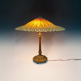 Lotus Lamp Attributed to Louis Comfort Tiffany & Tiffany Studios