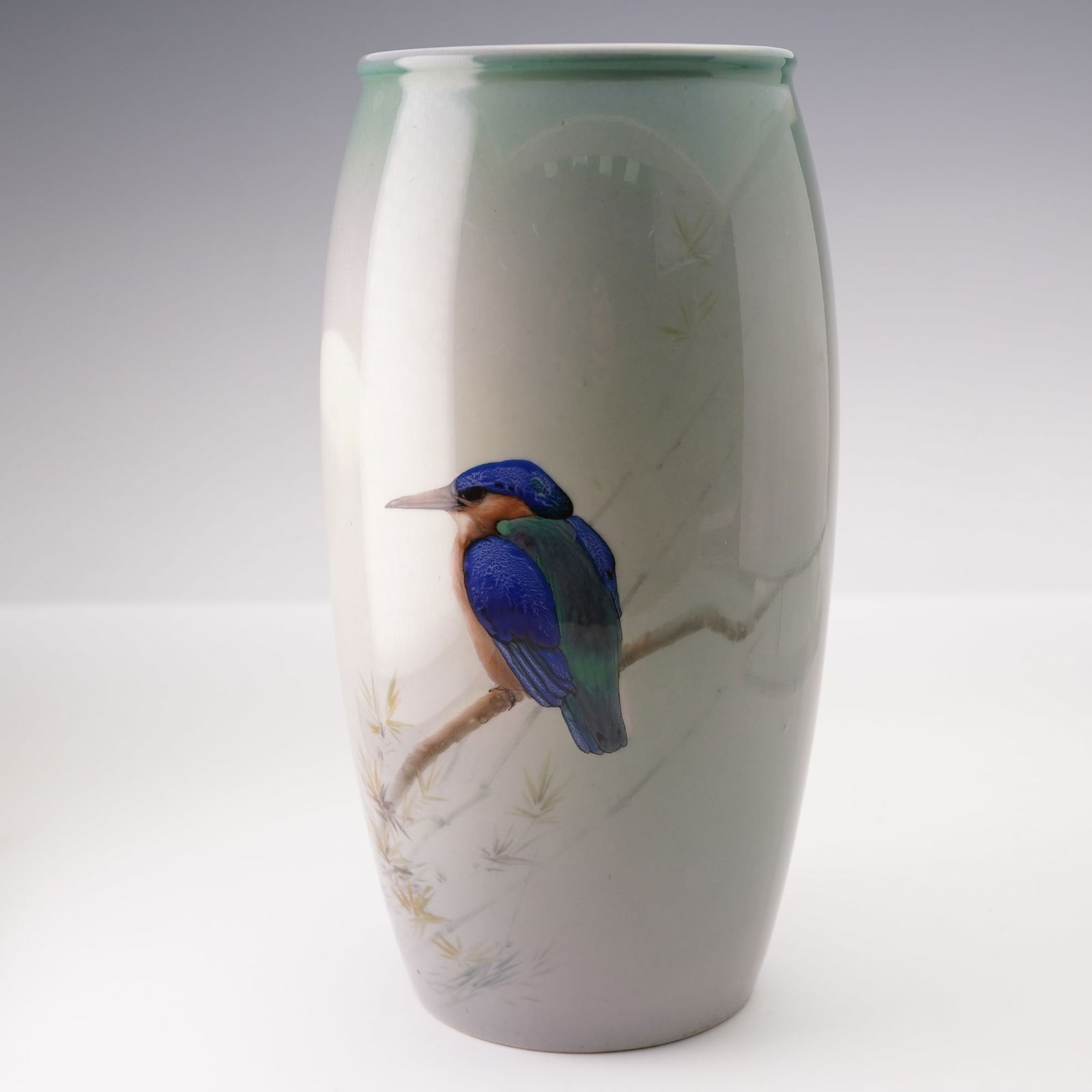 Royal Doulton by Harry Allen Titanian Vase, King Fisher (1 of 6)