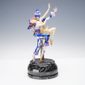 Kevin Francis by Peggy Davies Colorway Figurine, Harlequin and Columbine