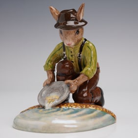 Royal Doulton Bunnykins Prototype Figurine, Eureka