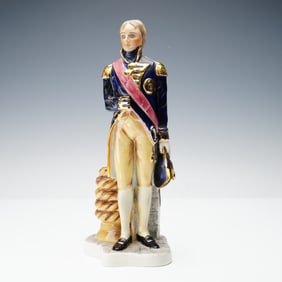 Coalport Bone China Figurine, Vice Admiral The Lord Viscount Nelson