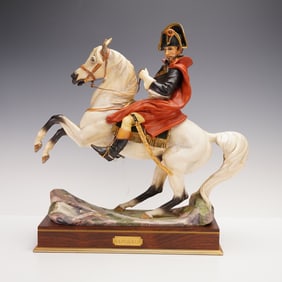Royal Worcester Bernard Winskill Porcelain Figurine, Napoleon Bonaparte
