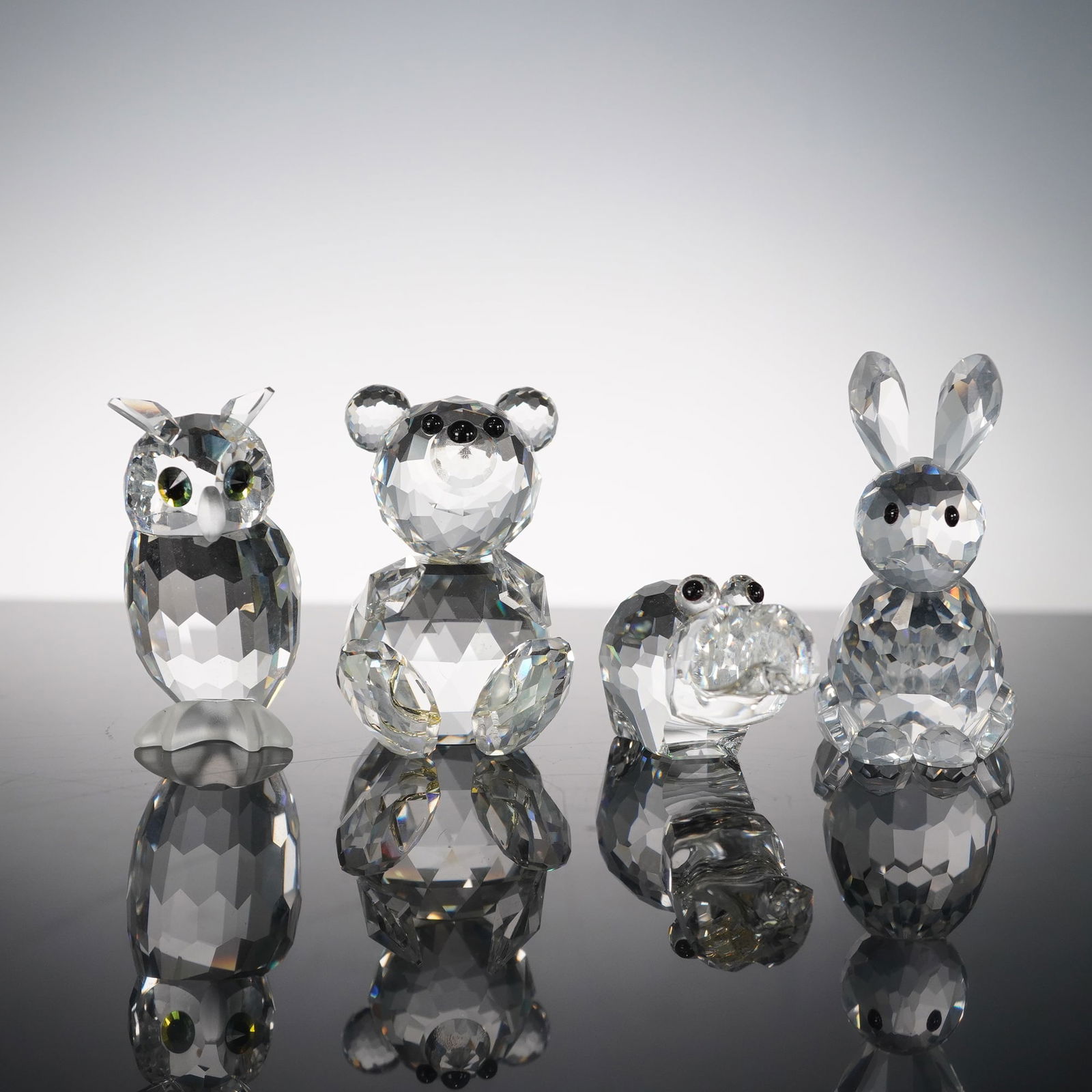 4pc Swarovski Crystal Animal Figurines (1 of 3)