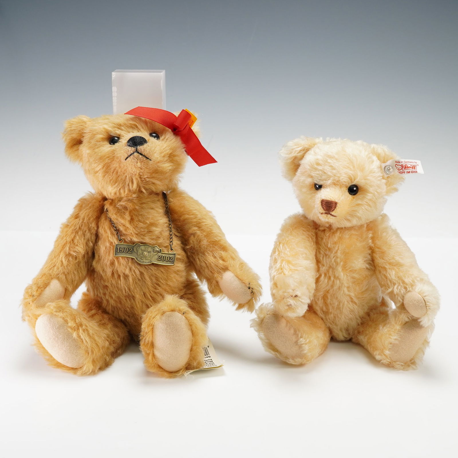 2pc Steiff Original Bears including 100 Year USA Anniversary Bear (1 of 5)