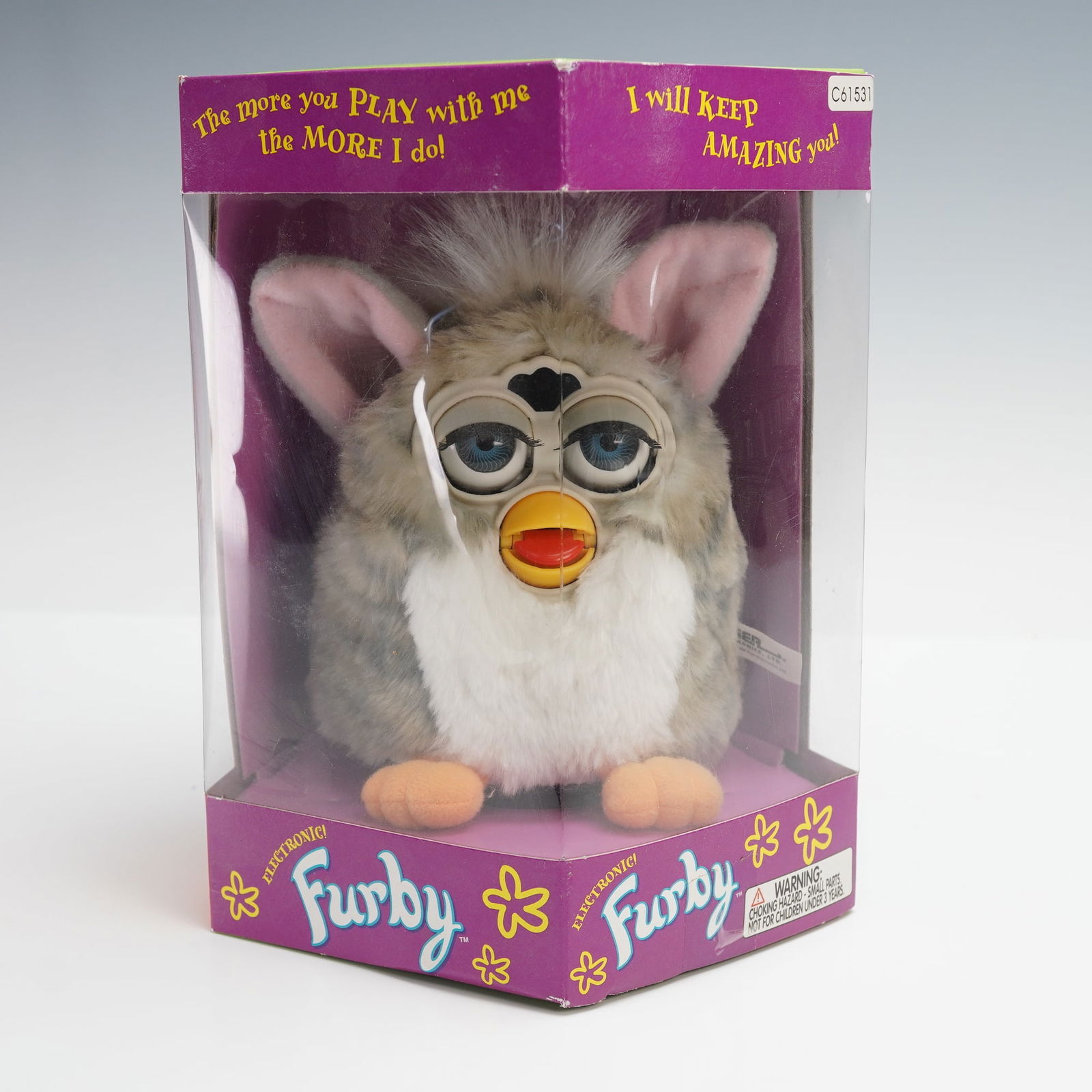 Furby Electronic Toy with Original Box Model 70 800 by Tiger Electronics (1 of 4)
