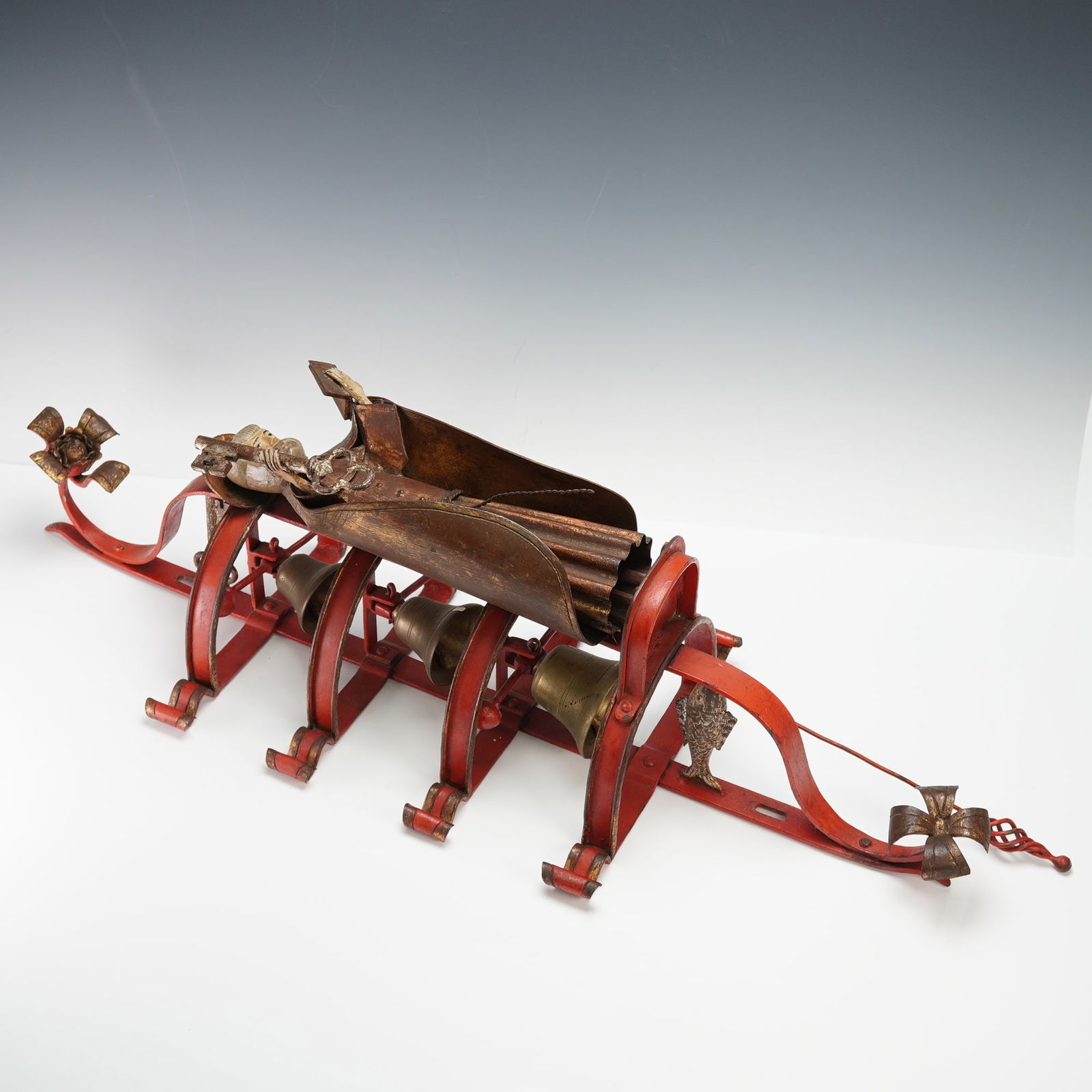 St. Peter Religious Metal Wall Hanging with Chiming Bells (1 of 6)