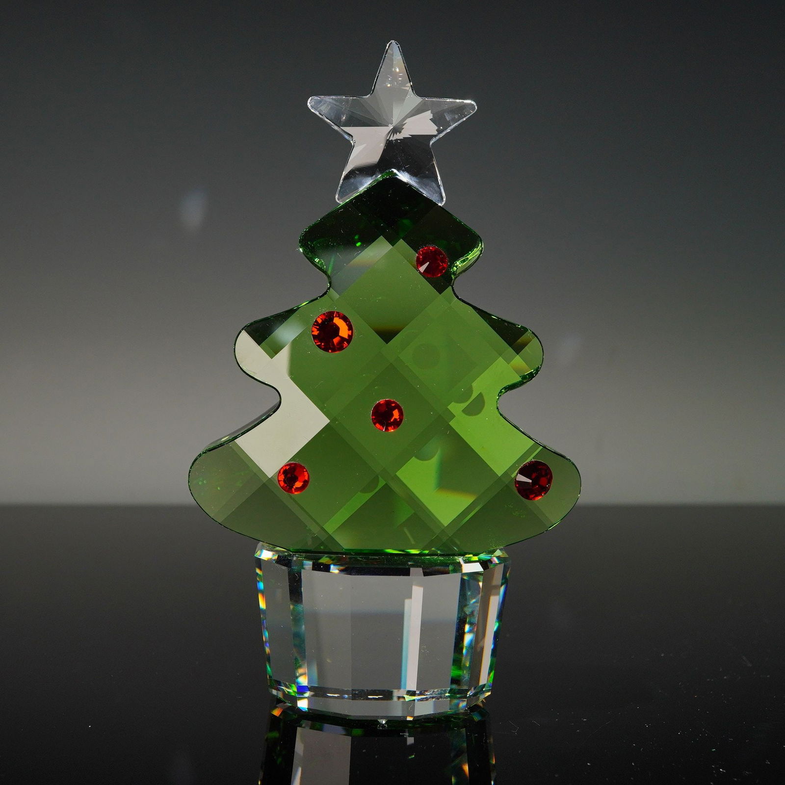 Swarovski Crystal Figurine, Felix the Christmas Tree 719648 (1 of 4)