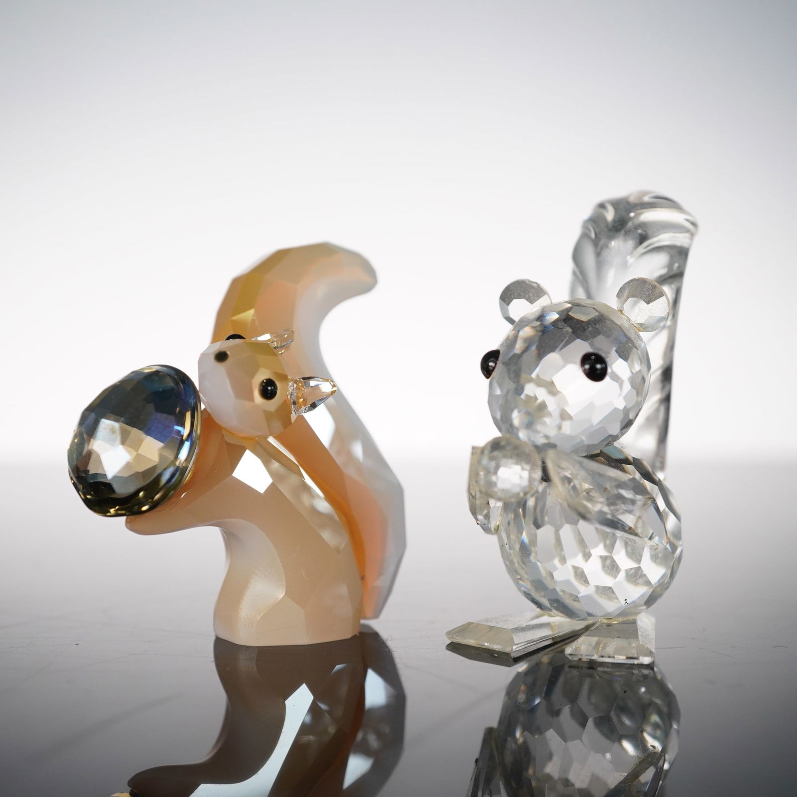 2pc Swarovski Crystal Figurines, Squirrel V2 & Lovlots Gracy (1 of 4)
